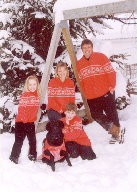 Winter Family Portrait